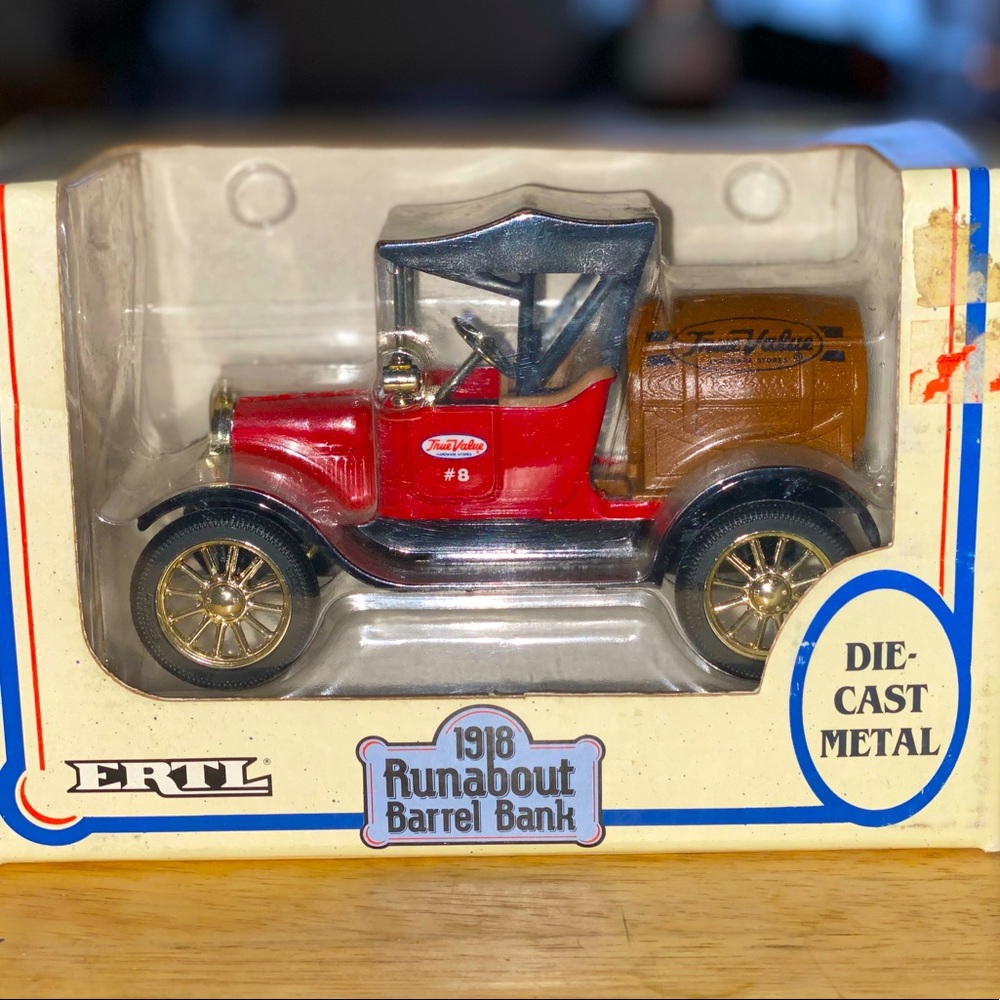 1918 Runabout Barrel Bank